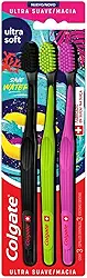Escova de Dente Colgate Ultra Soft 3 unidades