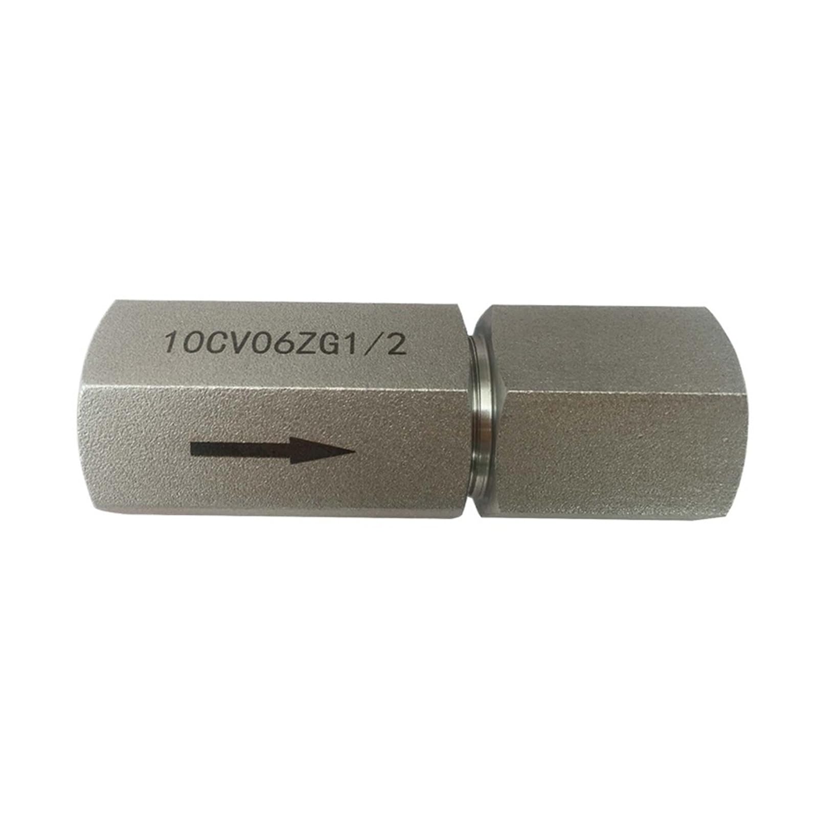 Clapet anti-retour 10CV06ZG1/2 1/2 "en acier inoxydable DN15, filetage femelle, vanne unidirectionnelle haute pression