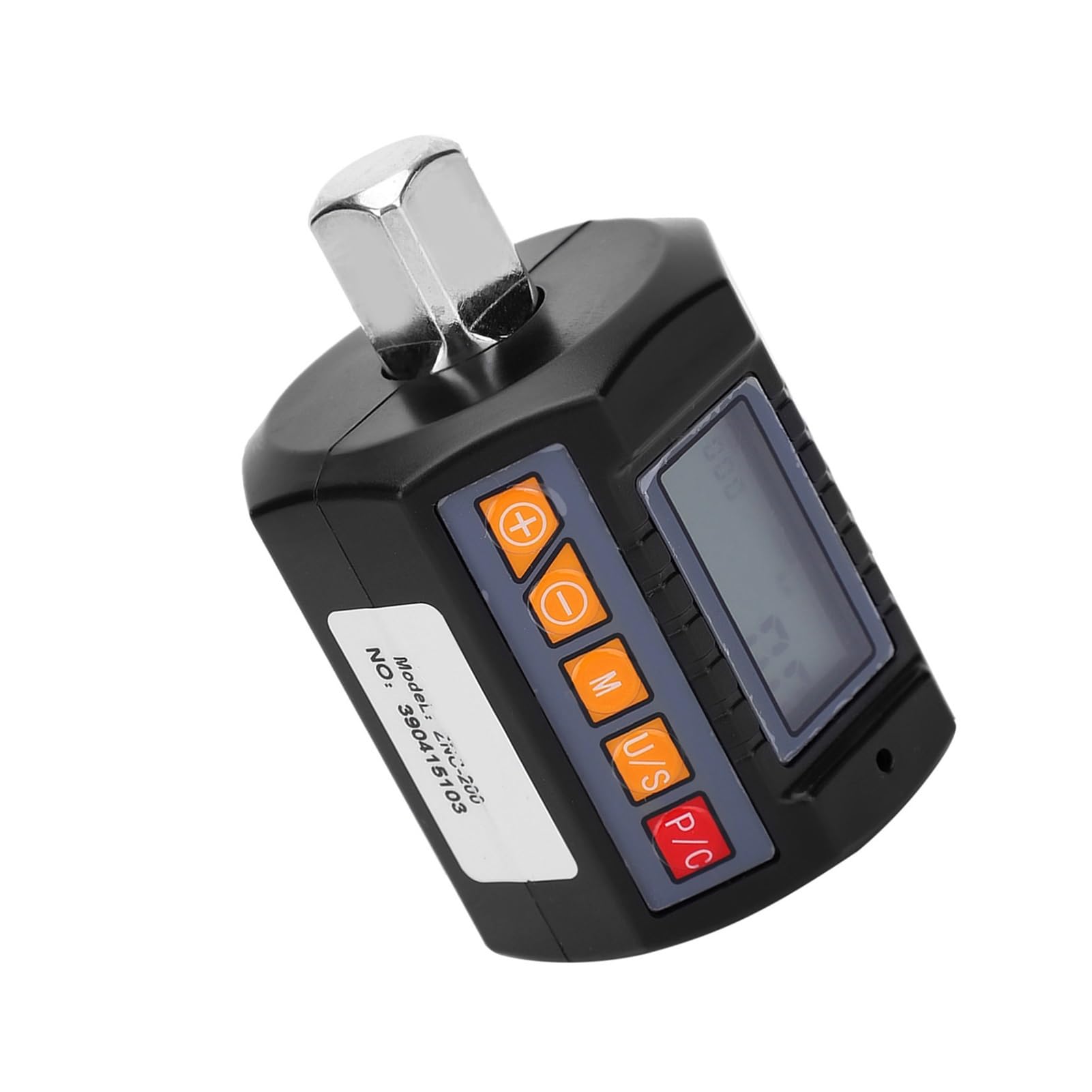 Gqnblvhzupdm One Color Digital Torque Meter Digital Display Torsion Meter Portable High Accuracy Wrench Adapter Znc‑200 6‑200N.m Torque Tester