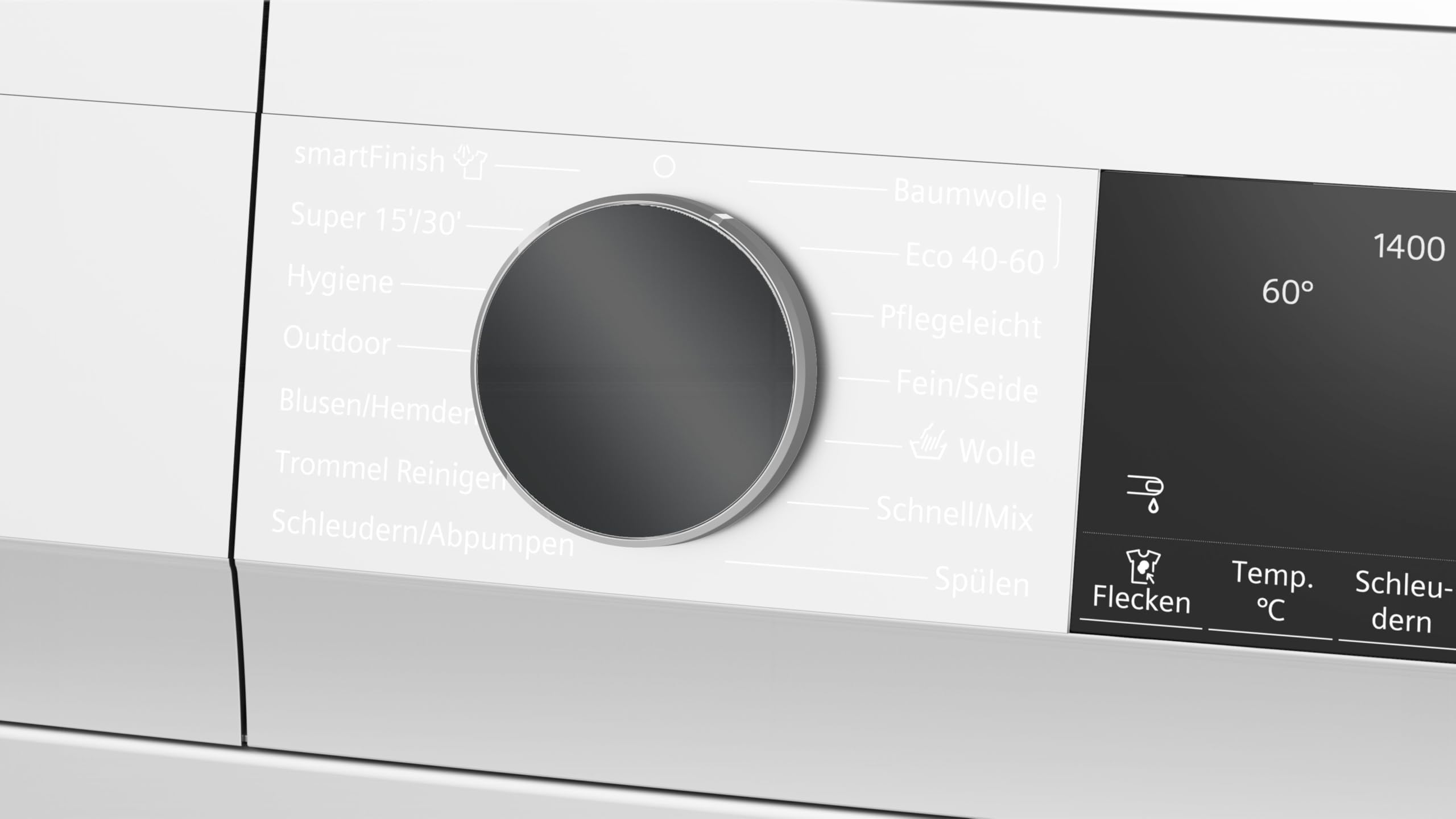 Siemens WG44G2Z22 iQ500 Waschmaschine 9 kg, 1400 U/min, WaterPerfect Plus | Zeit sparen mit speedPack L, langlebiger iQdrive Motor, waterPerfect Plus für beste Wassernutzung