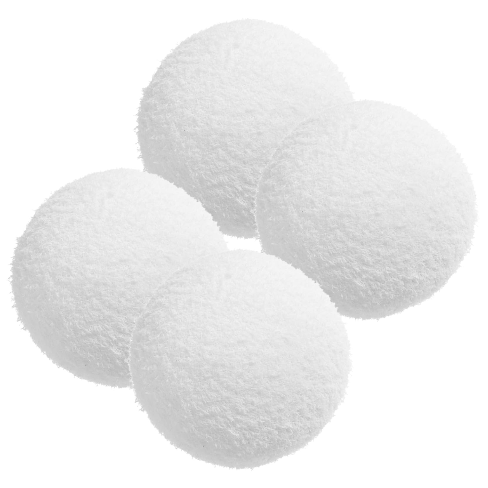 Hemobllo 5 Series Esponja Absorbente De Aceite para Piscina Esponja Limpiadora para Piscinas Esponja Eliminadora De Bolas Filtro Doméstico Bolas De Filtro para Piscinas 4 Piezas x 5