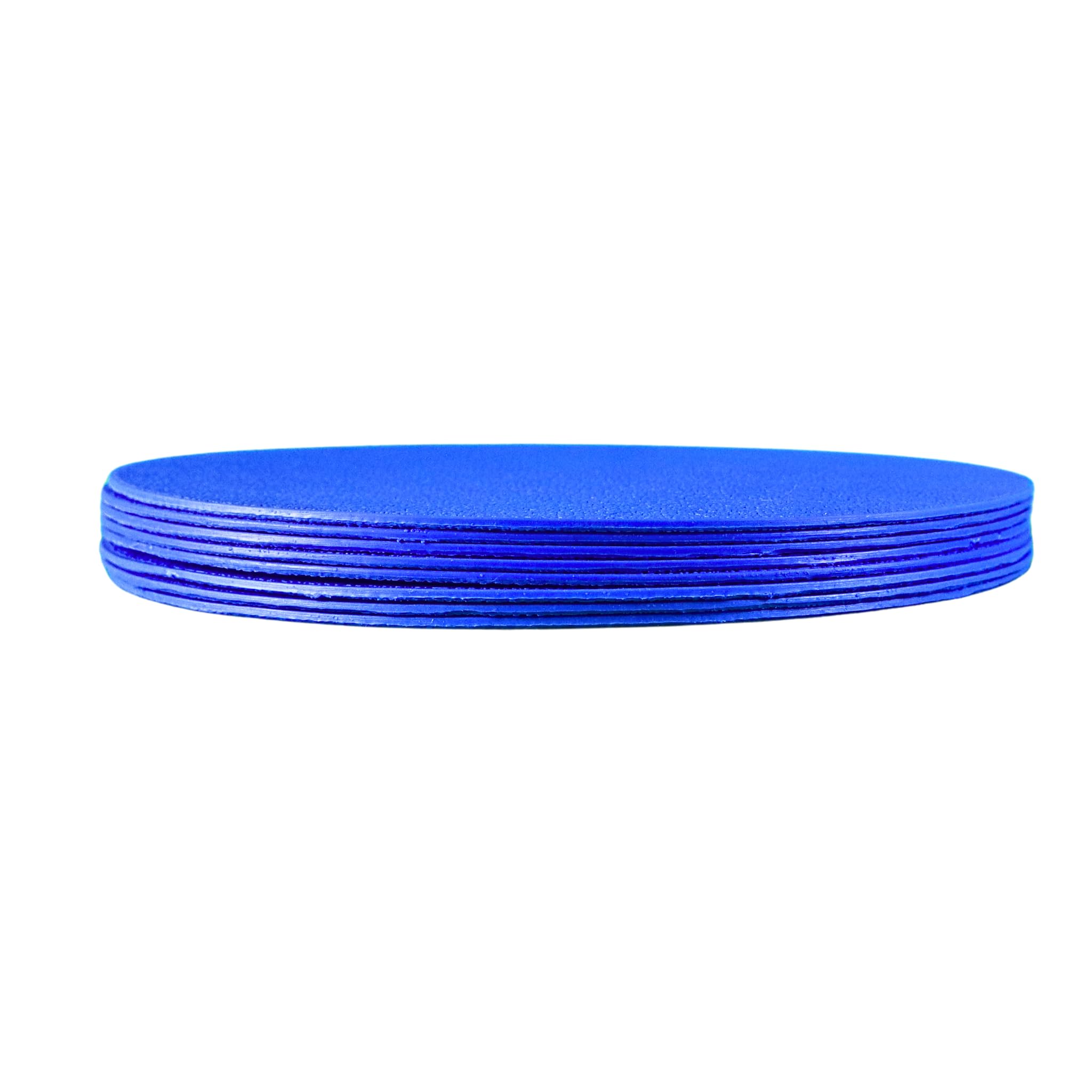 VAYU Sports Rubber Agility Markers & Flat Field Cones – Non-Slip Sports Spot Markers for Football, Cricket, Basketball for Marking Fields, Speed Agility Training and Drills (Pack of 10) (Blue)-image-29