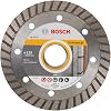 Bosch Professional Accessories Standard Series Turbo Segmented Diamond Cutting Disc 115 mm For General Building Materials, Grey