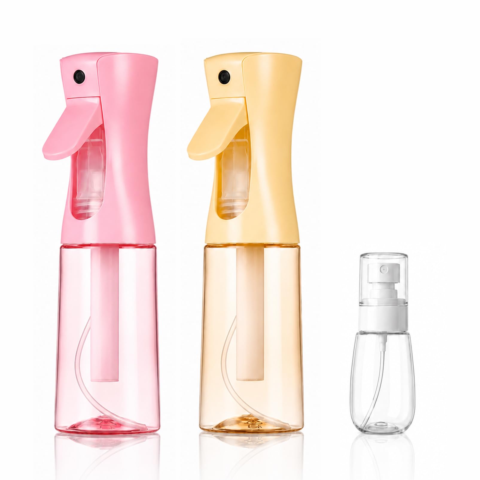 Brumisateur pour cheveux à micro-brume ultra-fine kit de recharge 200ml et 30ml multi-usage