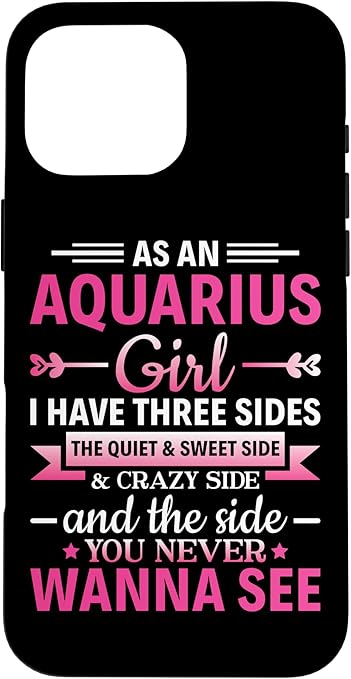 iPhone 16 Pro Max Aquarius Astrology Zodiac Sign Aquarius Horoscope Aquarius Case