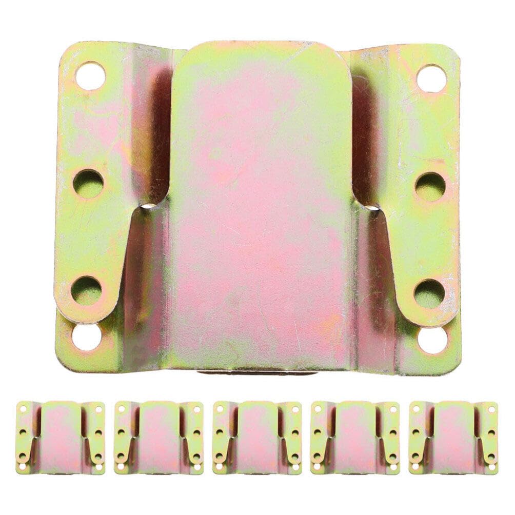 Housoutil 6 Sets Sectional Sofa Connector Furniture Joint Snap Sofa Replacement Accessories