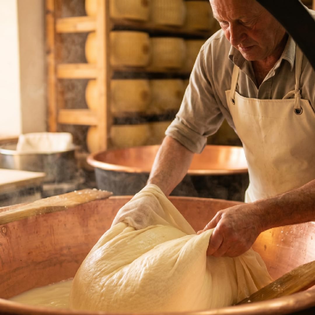 Parmigiano Reggiano Aop de l'agriculture biologique 60 mois 2 Punte da 500 gr Emballé à la main