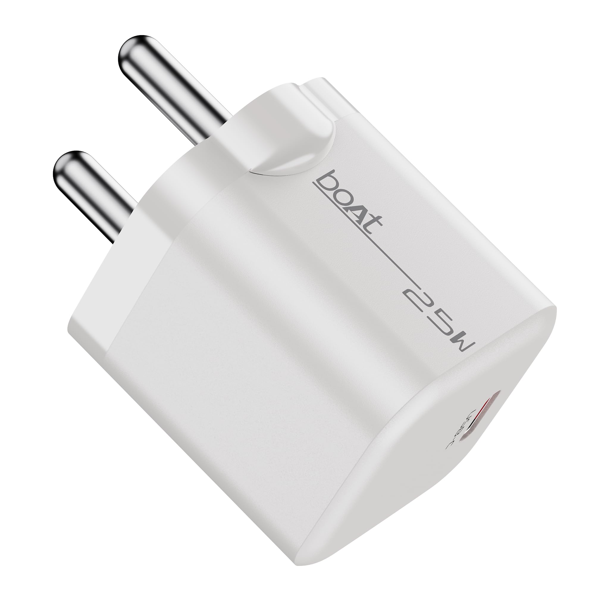 boAt 25W PD Fast Charger with PD & PPS | Auto Detect Charging | Compact Travel-Friendly Design | Rust-Free Pins | Smart IC Safety (Pearl White)-image-14