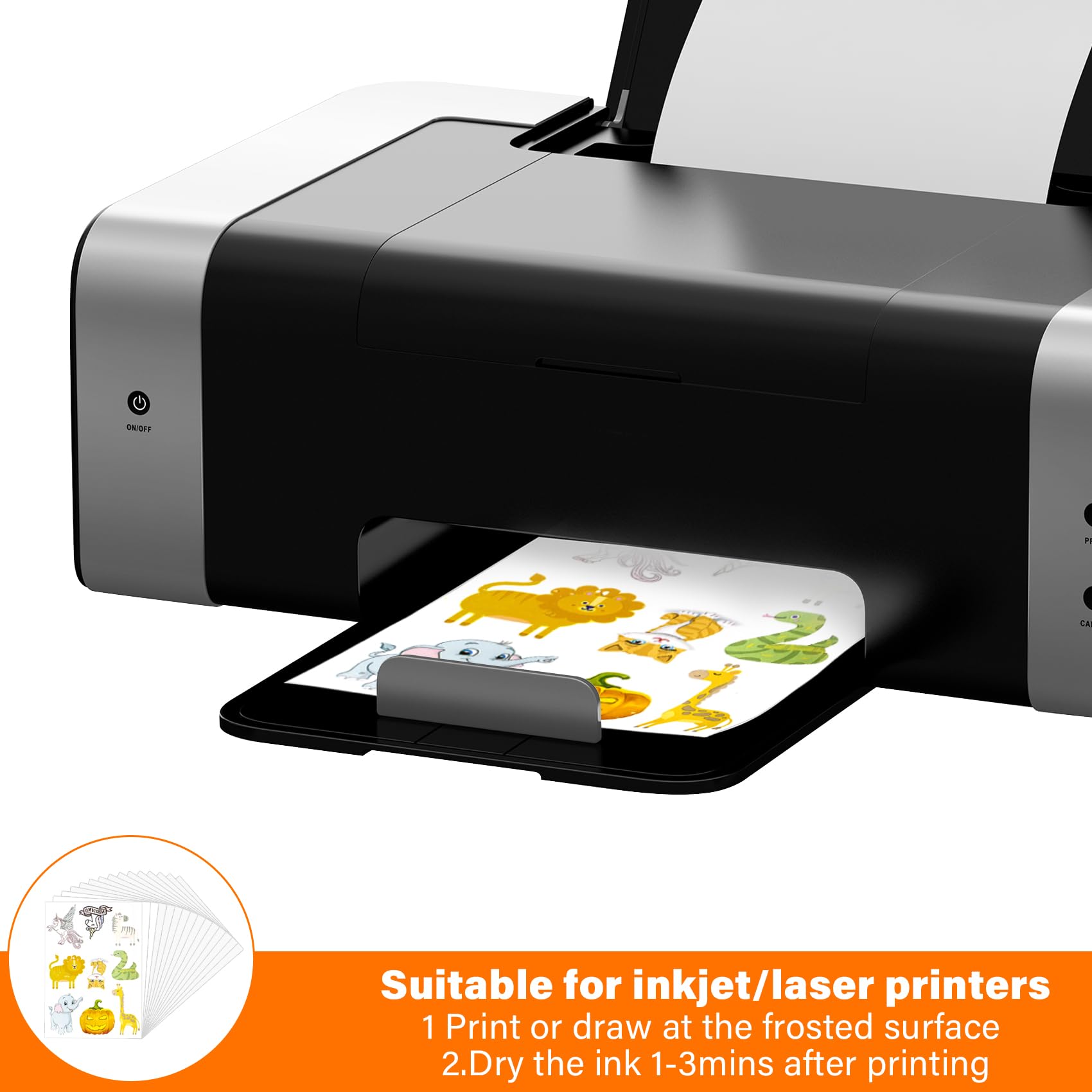 Plastica Termoretraibile Sizzix Surfaces Bianca - 10 Fogli 21,6x27,9 Cm, Per Fustellatura - Foto 3