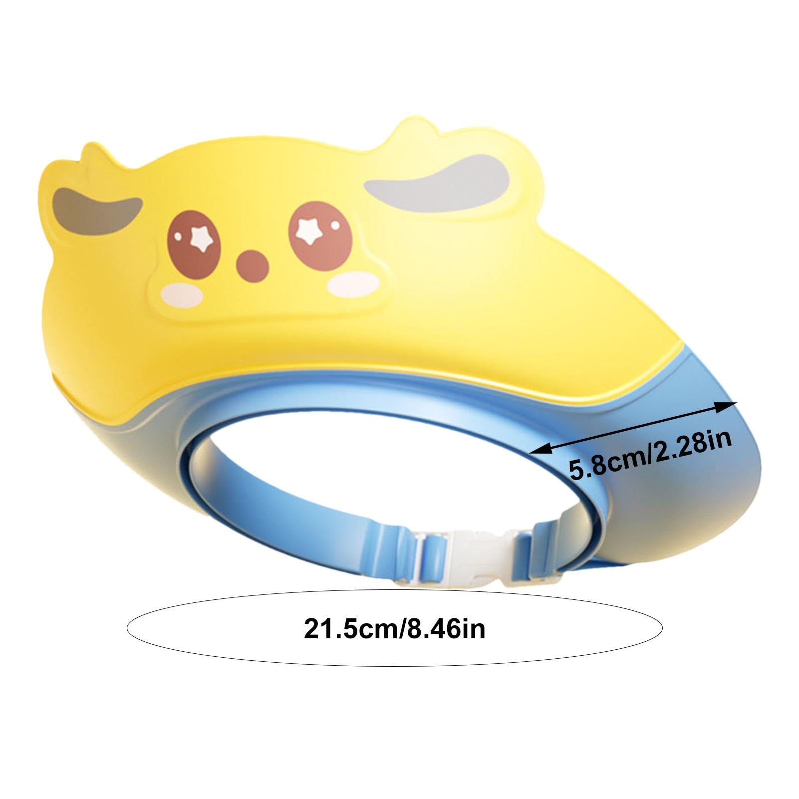 Baby Shower Cap – Visiera per bagnetto, shampoo per bambini | Cuffia di protezione 'acqua per bambini, shampoo per occhi e orecchie, cuffia da doccia