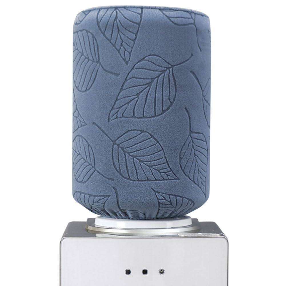 5 Gallon Water Bottle Cover, Water Dispenser Barrel Dust Cover, High Stretchy 3D Leaf Water Bucket Protector Covers, Reusable Elastic Water Jug Sleeve