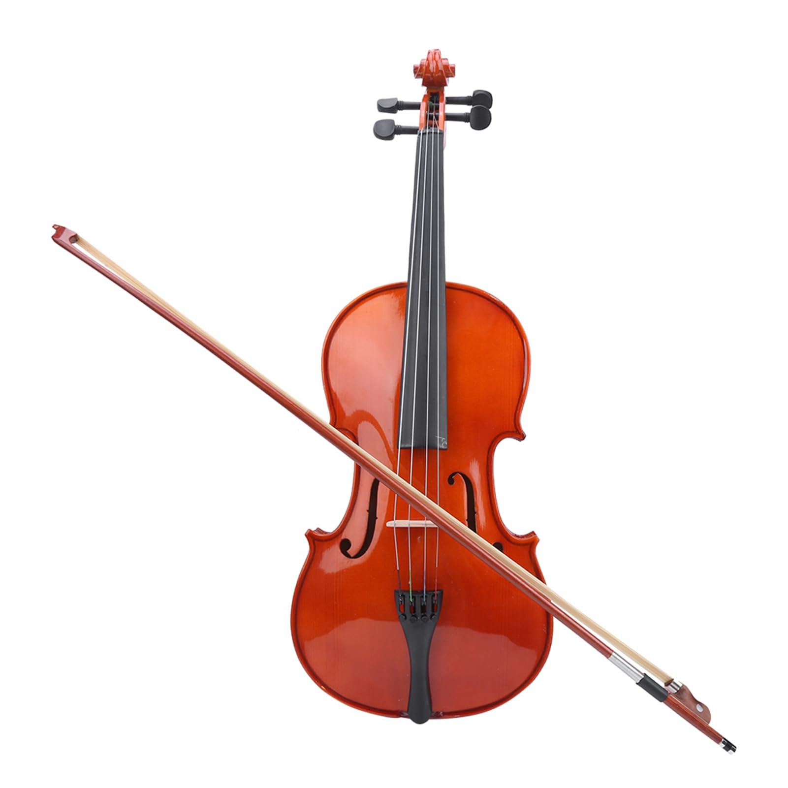 Naroote 4 4 Viola a Grandezza Naturale per Principianti, Violino in Legno Massello di Abete Rosso, Colofonia per Archetto con Colore Naturale, Ideale per gli Amanti della Musica