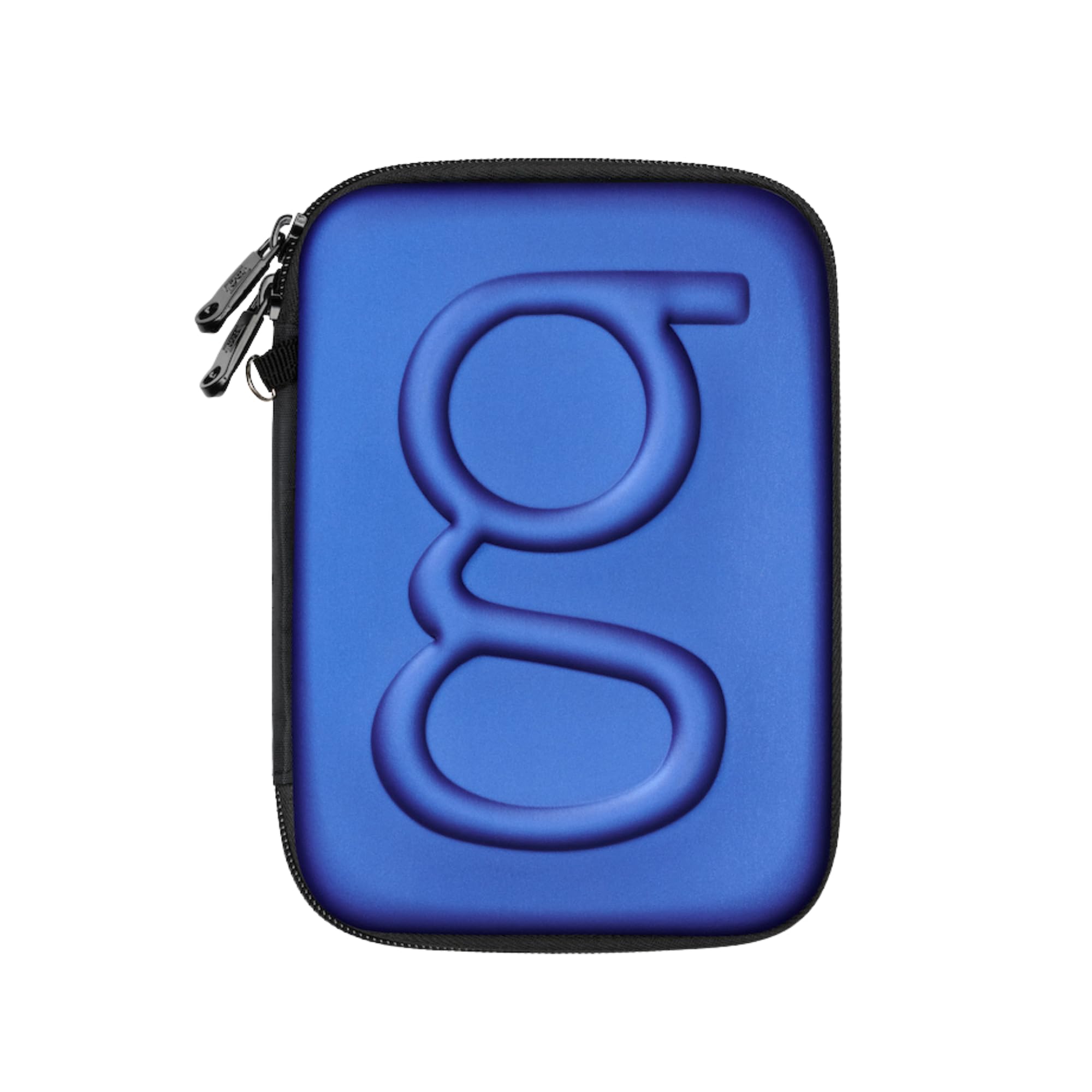 Diabetic Travel Case Plus Size - Organizer for Blood Sugar Test Strips, Medication, Glucose Meter, Pens, Insulin Syringes, Needles, Lancets - Hardshell Carrier Pack - Classic, Blue…