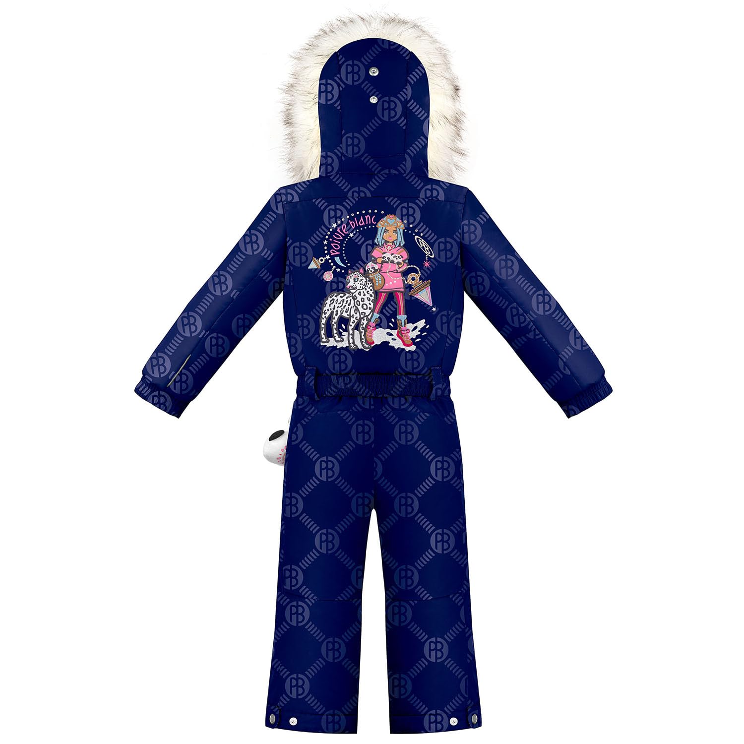 Pimienta blanca – Traje de esquí 1030 Embo Infinity B para niña, talla 6 años, azul