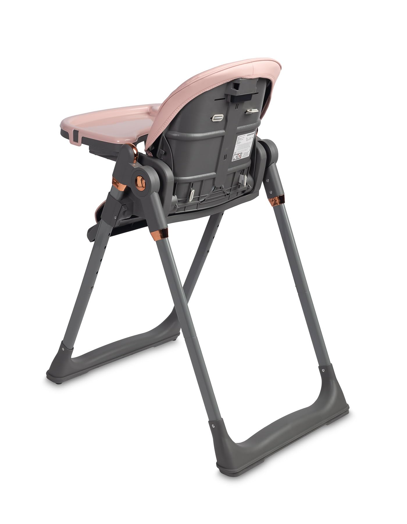 CARETERO - Trona Vars, Silla Infantil a Partir de 6 Meses, Respaldo y reposapiés Regulables, para bebés y niños Mayores, Alimentación del bebé, Rosa