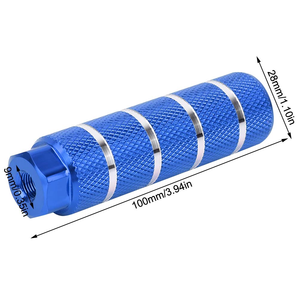 2 Pedane Posteriori Bici - Pedali Antiscivolo In Lega Alluminio Per Mountain Bike - Foto 2