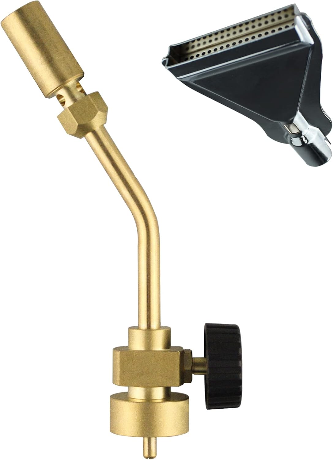RTMMFG Brass Propane Torch Head Gas Cooking Grill Searing Head