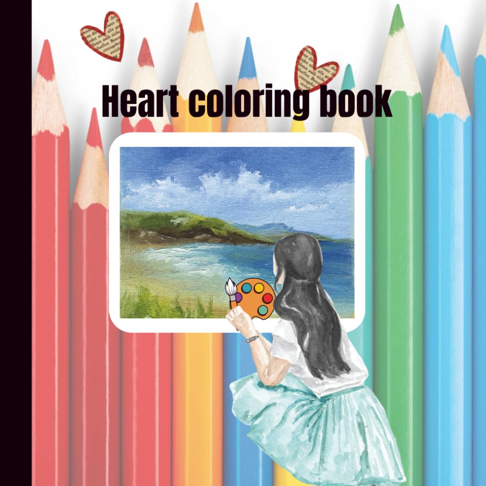 Heart Coloring Book for Relaxation and Creativity: Beautiful Heart Designs to Color, Relax, and Enjoy Every Day