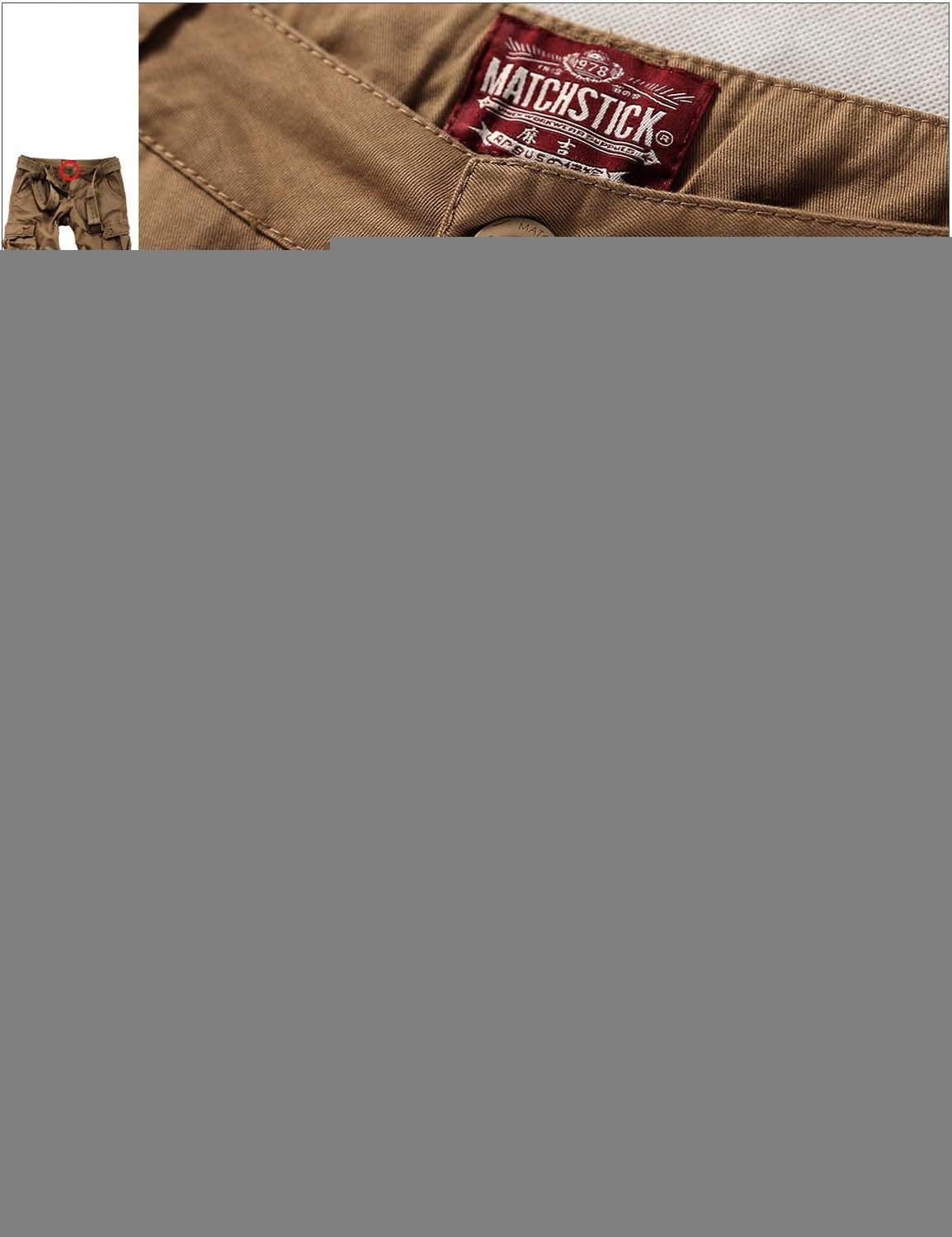 Match Men's Wild Cargo Pants 40 6064 Khaki