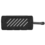 JBL Go 3 - Portable Mini Bluetooth Speaker, big audio and punchy bass, IP67 waterproof and dustproof, 5 hours of playtime, speaker for home, outdoor and travel (Black)