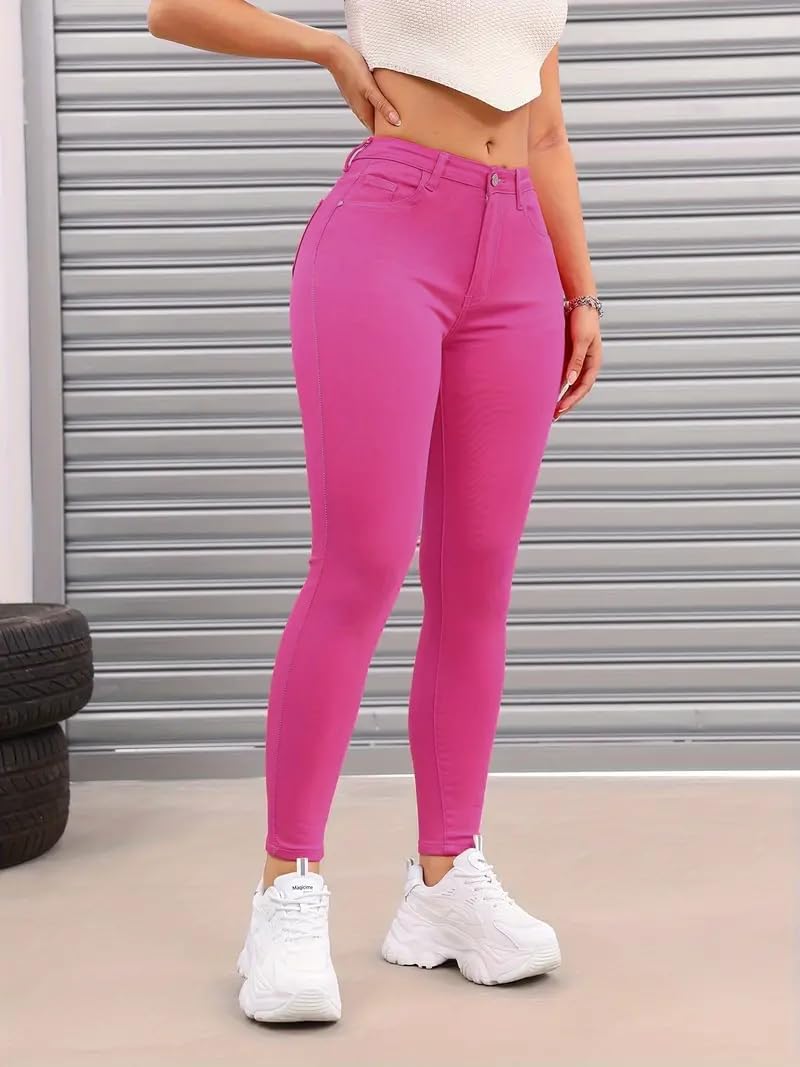 Ripped Skinny Jeans for Women High Waisted Stretch Slim Fit Distressed Denim Jeans Pants - Image 5