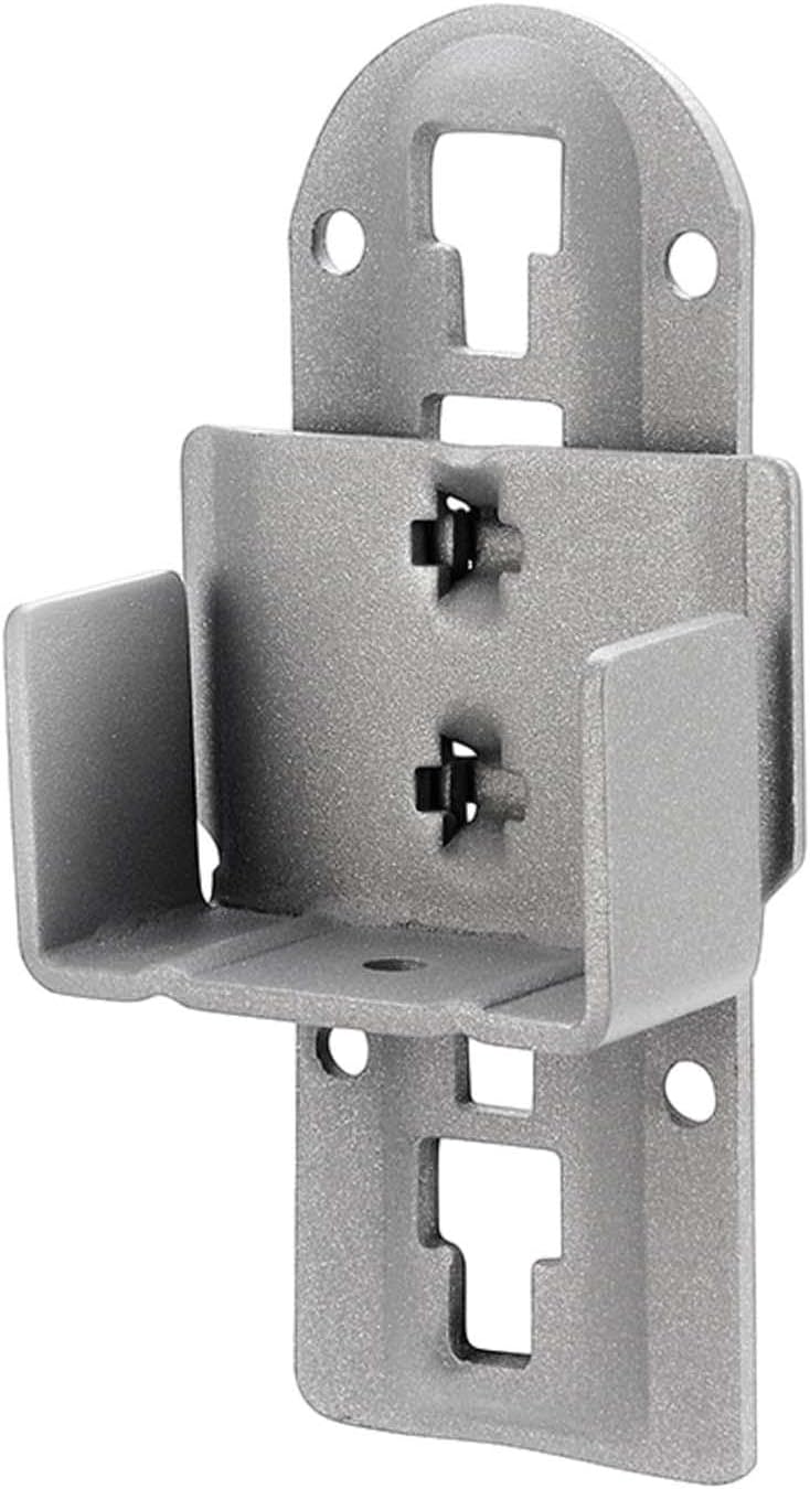 Bed Rail Bracket Hinge for Wood Headboard Resistant Bedstead Fixed Accessories H Gray