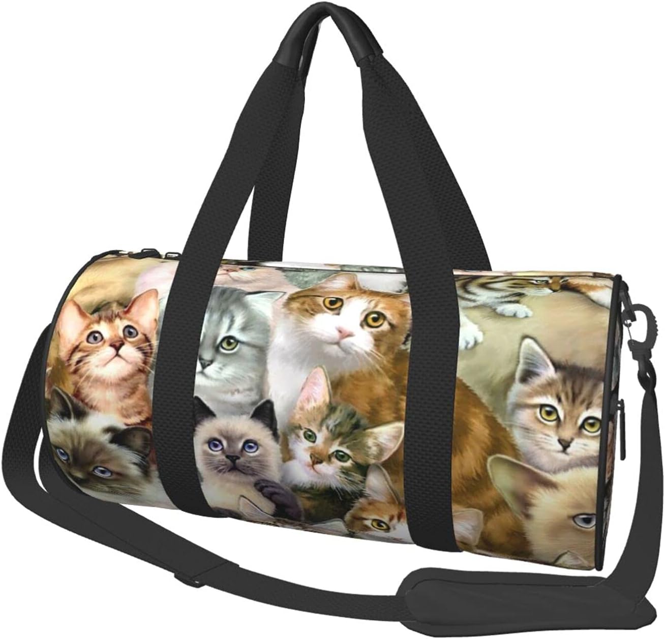 かわいい 子猫 ランキングtop5 猫 ボストンバッグ ダッフルバッグ 耐水 スポーツバッグ 靴収納 ガーメントバッグ 旅行バッグ メンズ 出張 旅行カバン 大容量 レディース ビジネス ドラムバッグ ジムバッグ 旅行