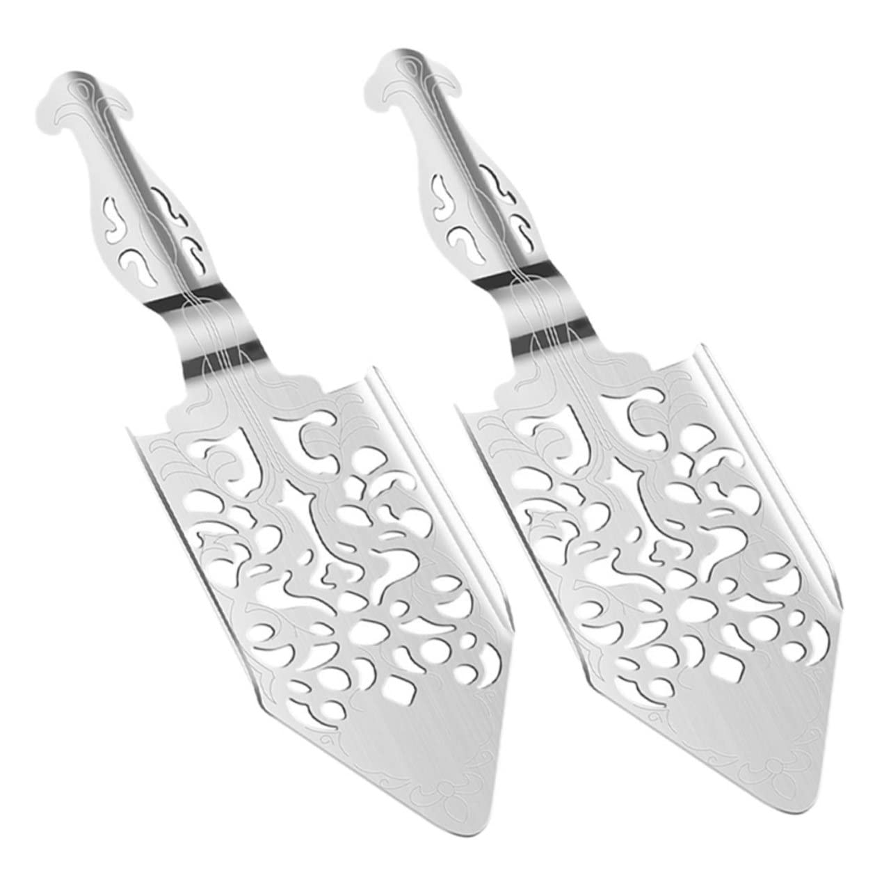 FUNOMOCYA Large Slotted Absinthe Spoon Silver Cocktail Filter Home Bar Accessory