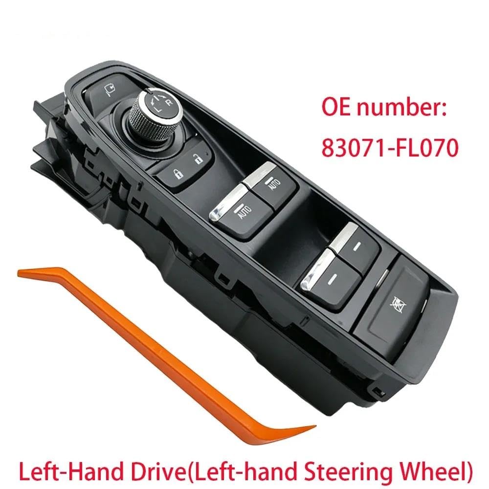 cristal auto Para Subaru Para Forester 2017-2023 interruptor