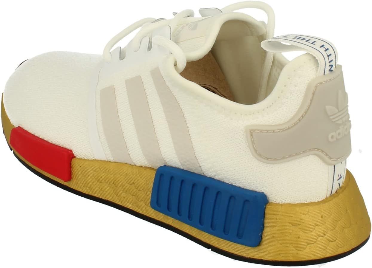 adidas gazelle silver green womens ADIDAS Big Kids' NMD Runner Casual Shoes, White