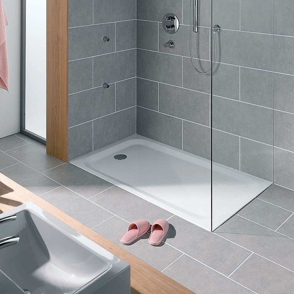 Sandy Beach Chrom Duschablauf für Duschwanne, Abfallfalle mit 90mm Durchmesser