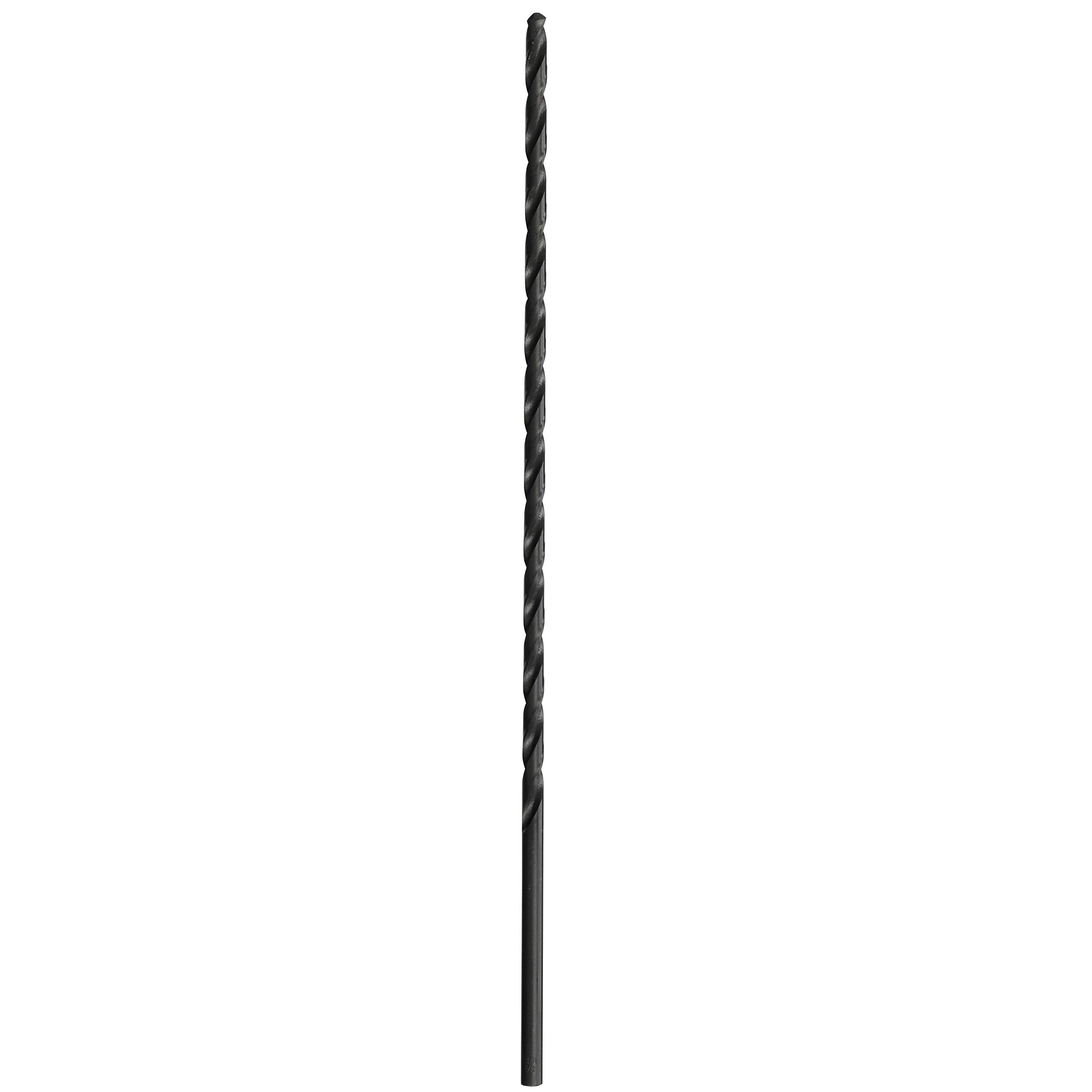 Qualtech DWDDL24X1/4 - Broca extra larga HSS de 1/4 x 24 pulgadas, vástago recto