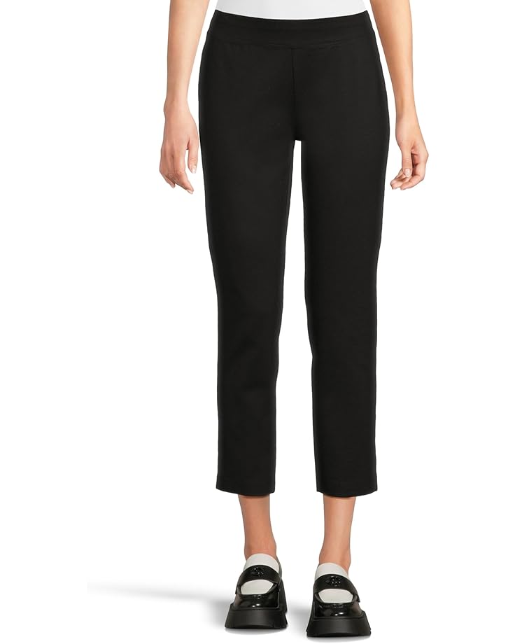 Eileen Fisher Petite Washable Flex Ponte Slim Ankle Pant - Main View