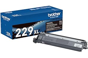 Brother Genuine TN229XLBK Black High Yield Printer Toner Cartridge, Print up to 3,000 Pages(1)