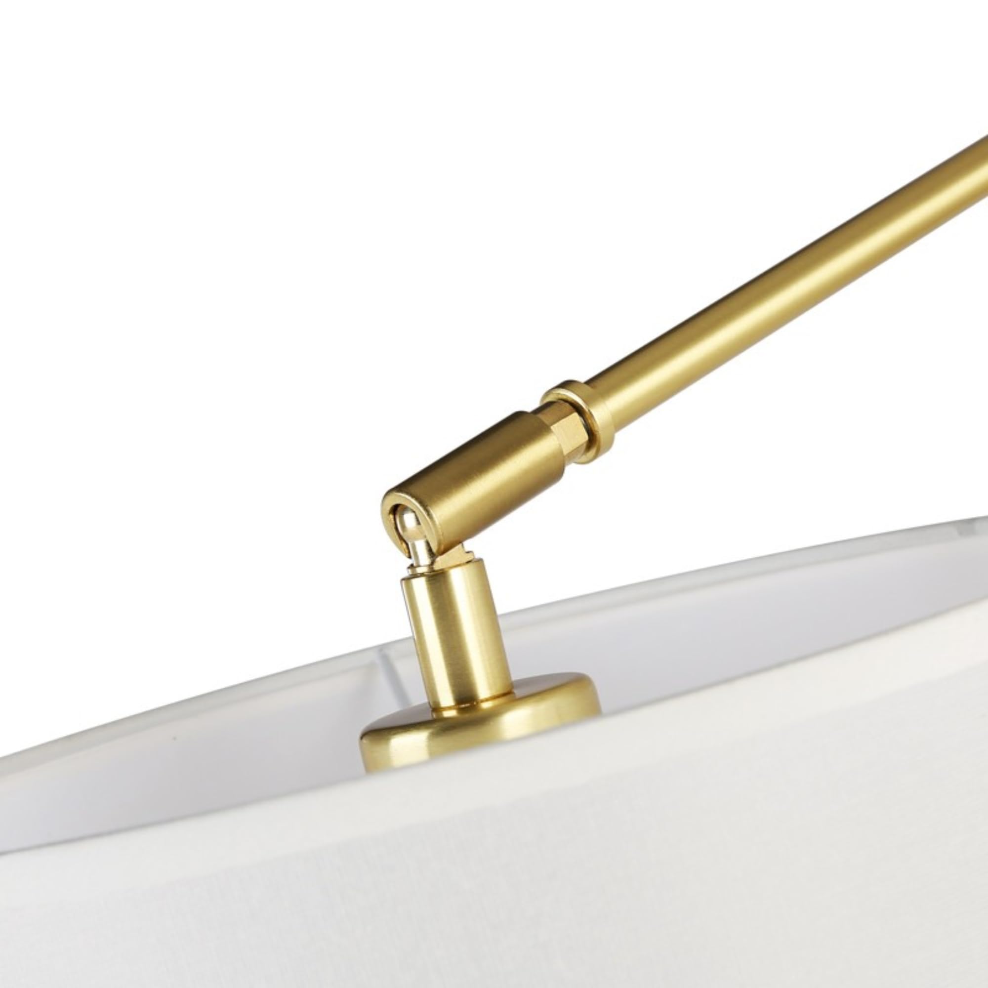 BARCELONA LED Aplique De Pared Elbow E27 Dorado Con Brazo Articulado