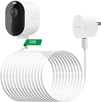 arlo pro 3 floodlight camera charging cable