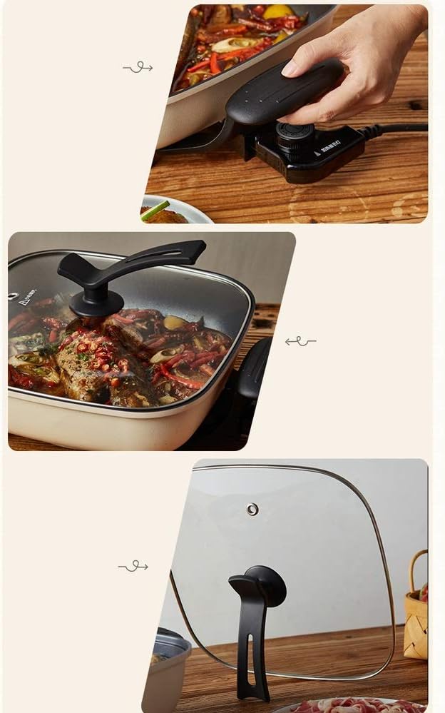Sartén Eléctrica Multifuncional Hot Pot PNAWLLCF 1360W miniatura 9