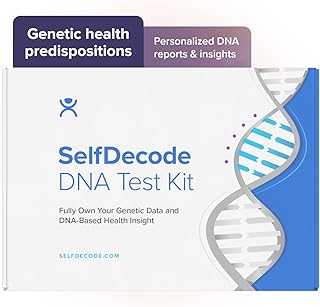 SelfDecode Health DNA Test Kit | Genetic Testing Kit for Health Insights & Personalized Recommendations (Wellness Reports, Genetic Predispositions + Traits)