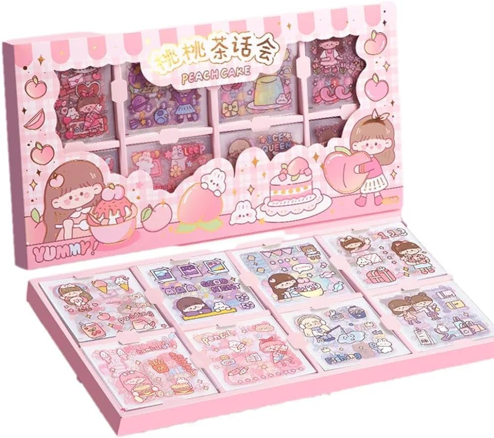 ATIRAMANIYA 200 Sheets /2000Pcs,Self Adhesive Vintage Nature Stickers, Retro Decorative Stickers for Scrapbook, Stickers For Project and Water Bottle, Notebooks Waterproof Vinyl Stickers Gifts for Kids (Pink) (B0DFQJ1FGY) Amazon Price History, Amazon Price Tracker