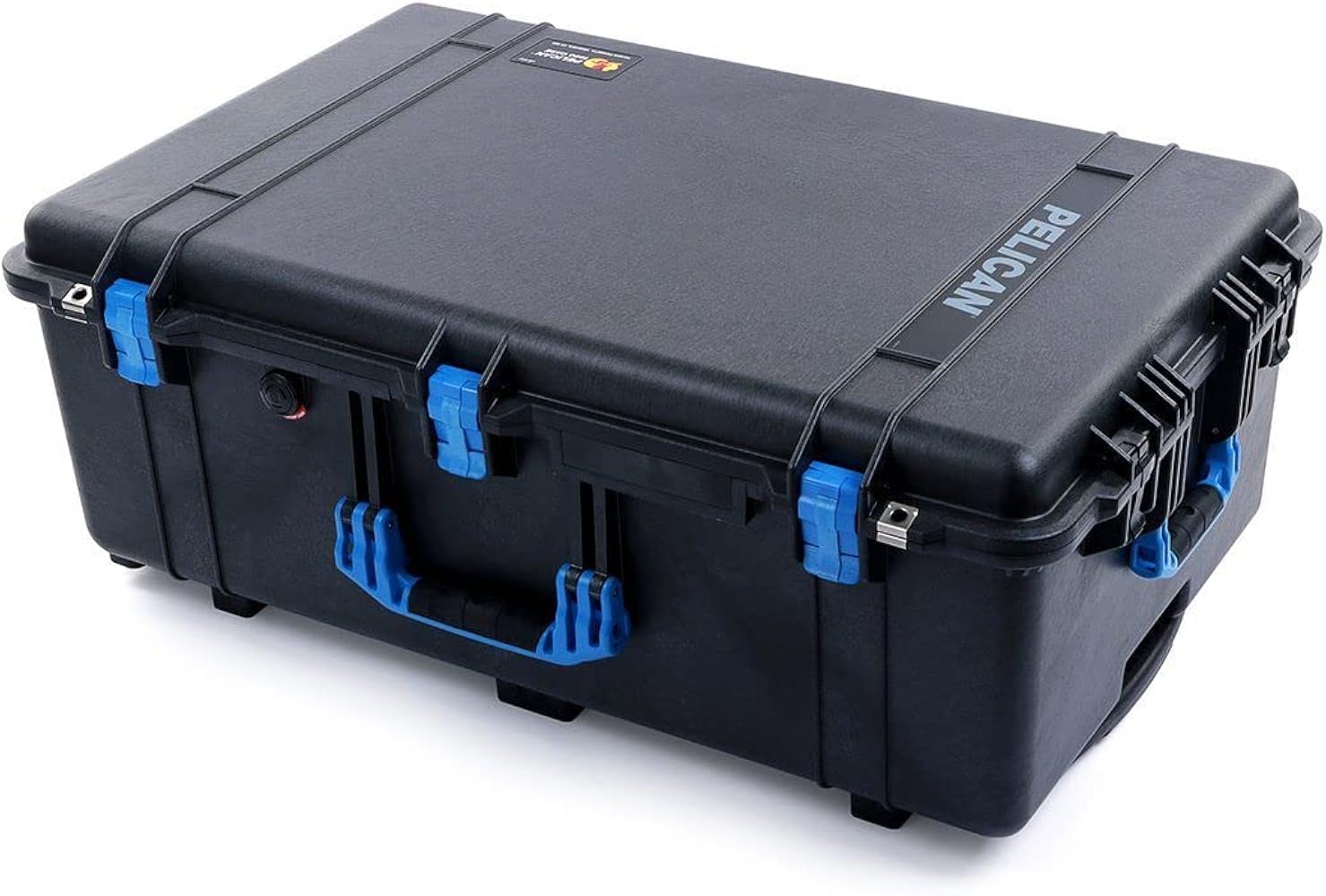 Amazon.co.jp: Pelican 1650 ケース ブルーハンドルとラッチ付き空と