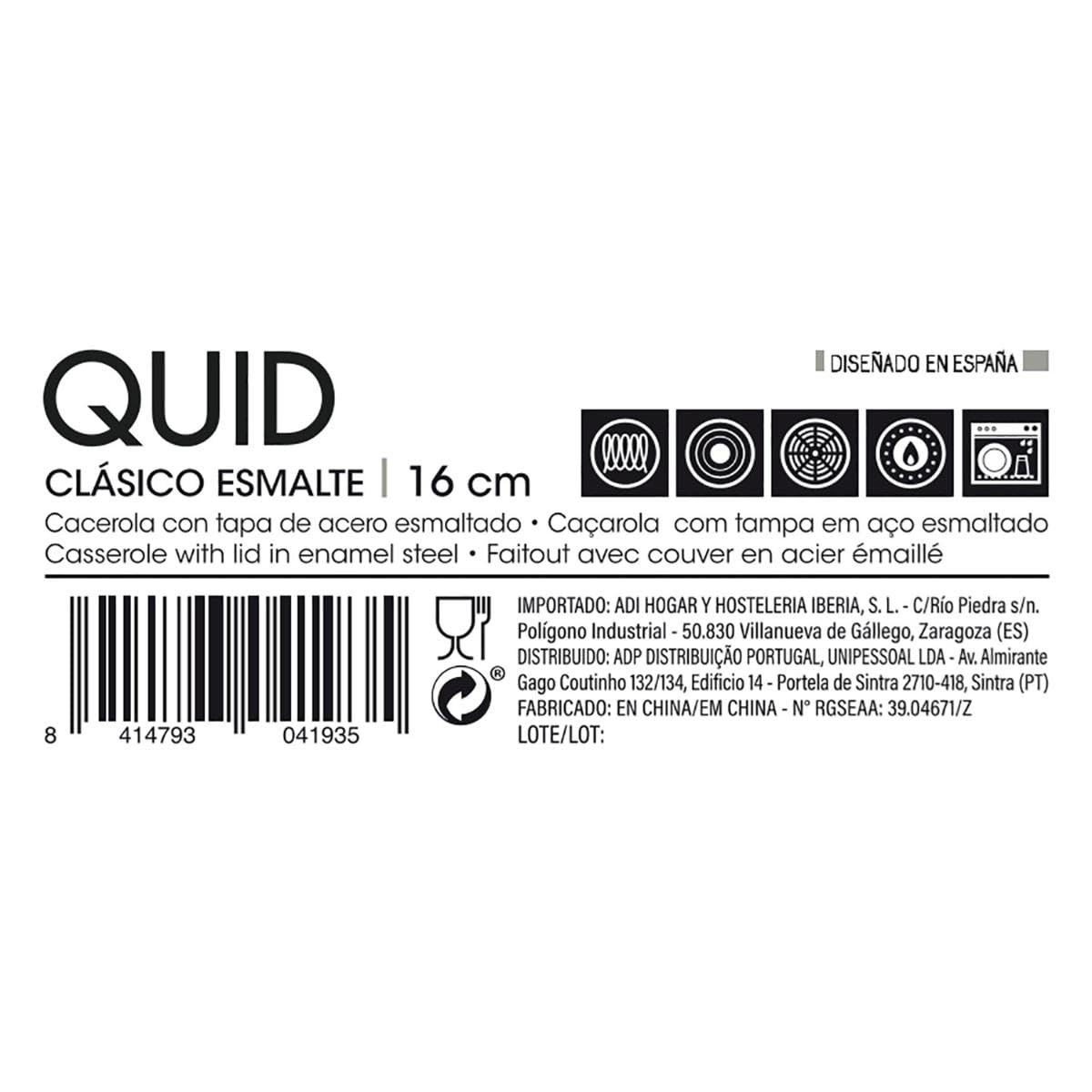 Quid Classic - Casserole Dish with Lid 16 cm, Brown - Image 4
