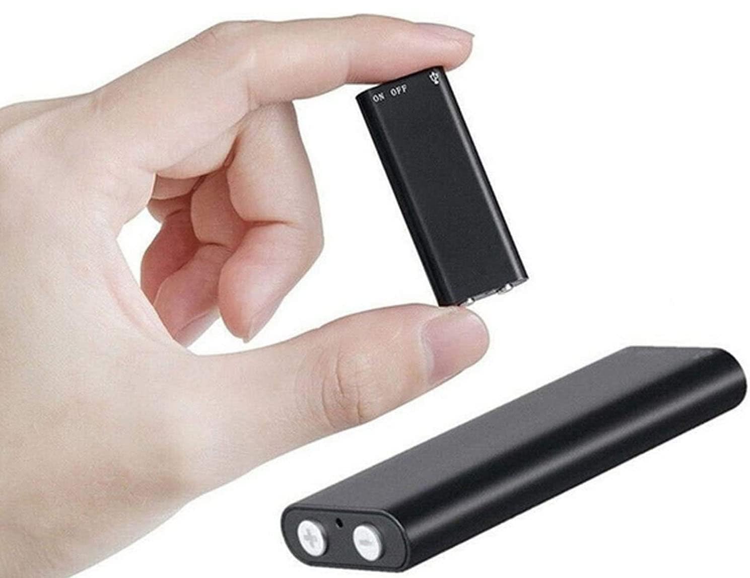 PKST 8GB Mini Small Voice Audio Recorder Super Long Storage Capacity | up to 14 Hours Recording | Date & Time Stamp | Easy to Use | Crystal Clear Digital Recording (8gb Voice Recorder) (B0CMLBVV23) Amazon Price History, Amazon Price Tracker