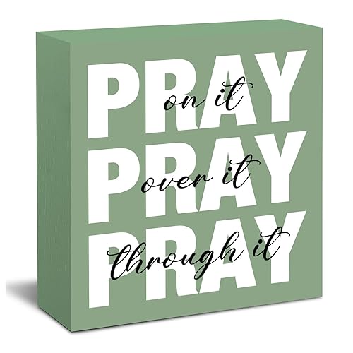 Sage Green Office Desk Accessories Decor Sign Inspirational Green Wooden
