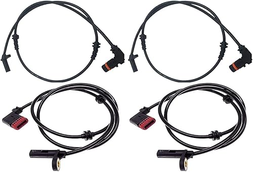 C-HORSE ABS Sensor de Velocidad de Rueda Delantero Trasero Izquierdo Derecha Compatible con Mercedes-Benz C230 (2008-2009) C250 (2010-2011) C300