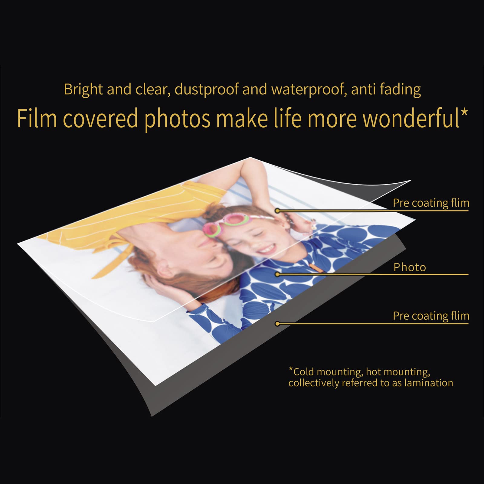 Laminatrice per Film a Freddo A2+ Macchina per Laminazione su Un Lato E su Entrambi I Lati, Temperatura 0°C-180°C, velocità Regolabile, con Display Digitale LCD, per Documenti, Foto, Carte
