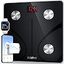 RENPHO Smart Scale for Body Weight, Digital Bathroom Scale BMI Weighing Bluetooth Body Fat Physician Scale, Body Composition Monitor Health Analyzer with Smartphone App, 400 lbs - Elis 1