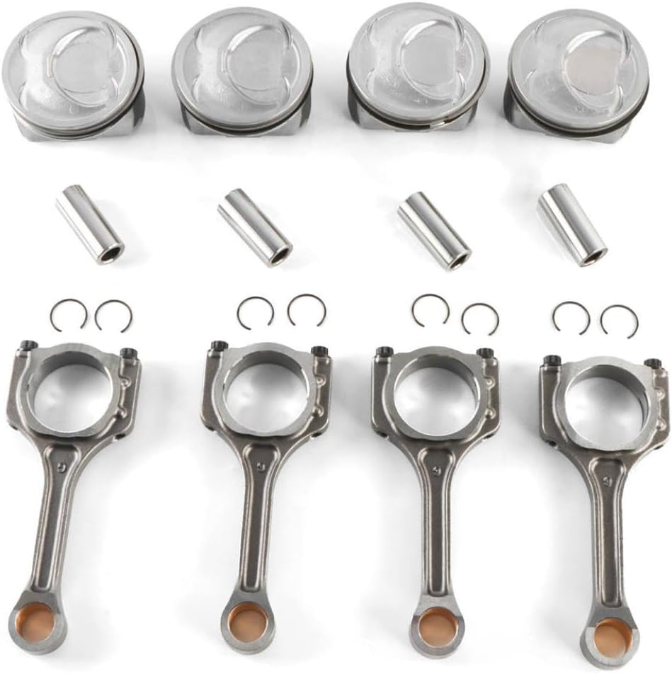 Engine Connecting Rod Piston And Rings Kit STD 23040-2G200 23510-2G500 Compatible With Sonata Optima 2.4L G4KJ