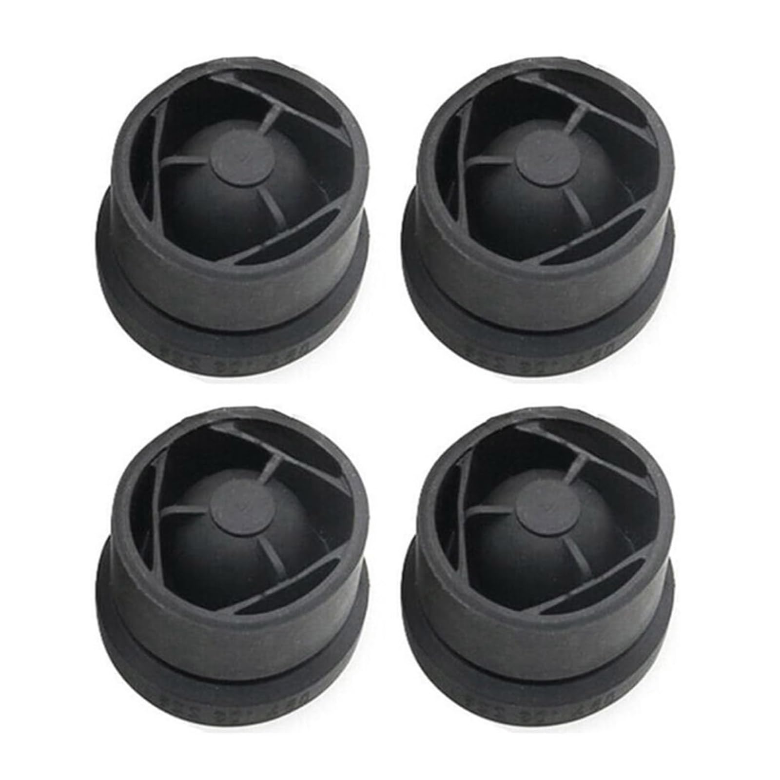 Rebellious 4PCS Gomma Coperture Motore Ammortizzanti Coperture Ammortizzatori Per Sostituzione Senza Difficile E Migliora La Longevità Del Cappuccio