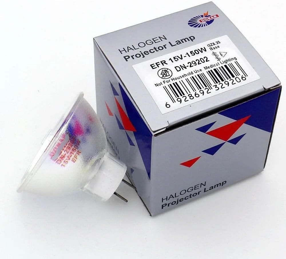 DN-29206 EFR 15V 150W JCR15V-150W Bombilla halógena dental Microscopio Endoscopio Lámpara de fuente de luz(10 pieces)