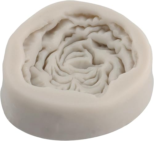 Miniatura 7 de Sijiangmold Molde de silicona para fondant de flores de peonía para decoración de cupcakes, decoración de pasteles, chocolate, dulces, pasta de